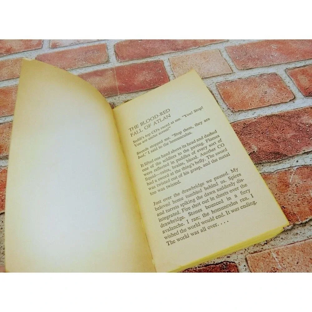 Atlan 1979 PB Jane Gaskell 1st Pocket Vtg‎ Fantasy Atlantis Sword & Sorcery